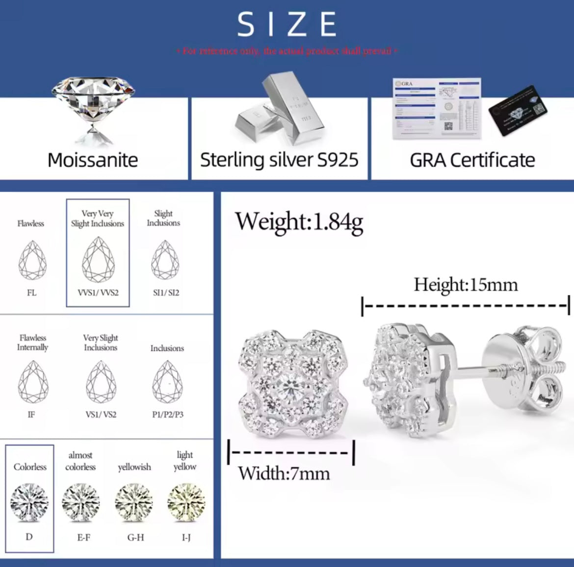 Elegant Geometry Stud Earrings