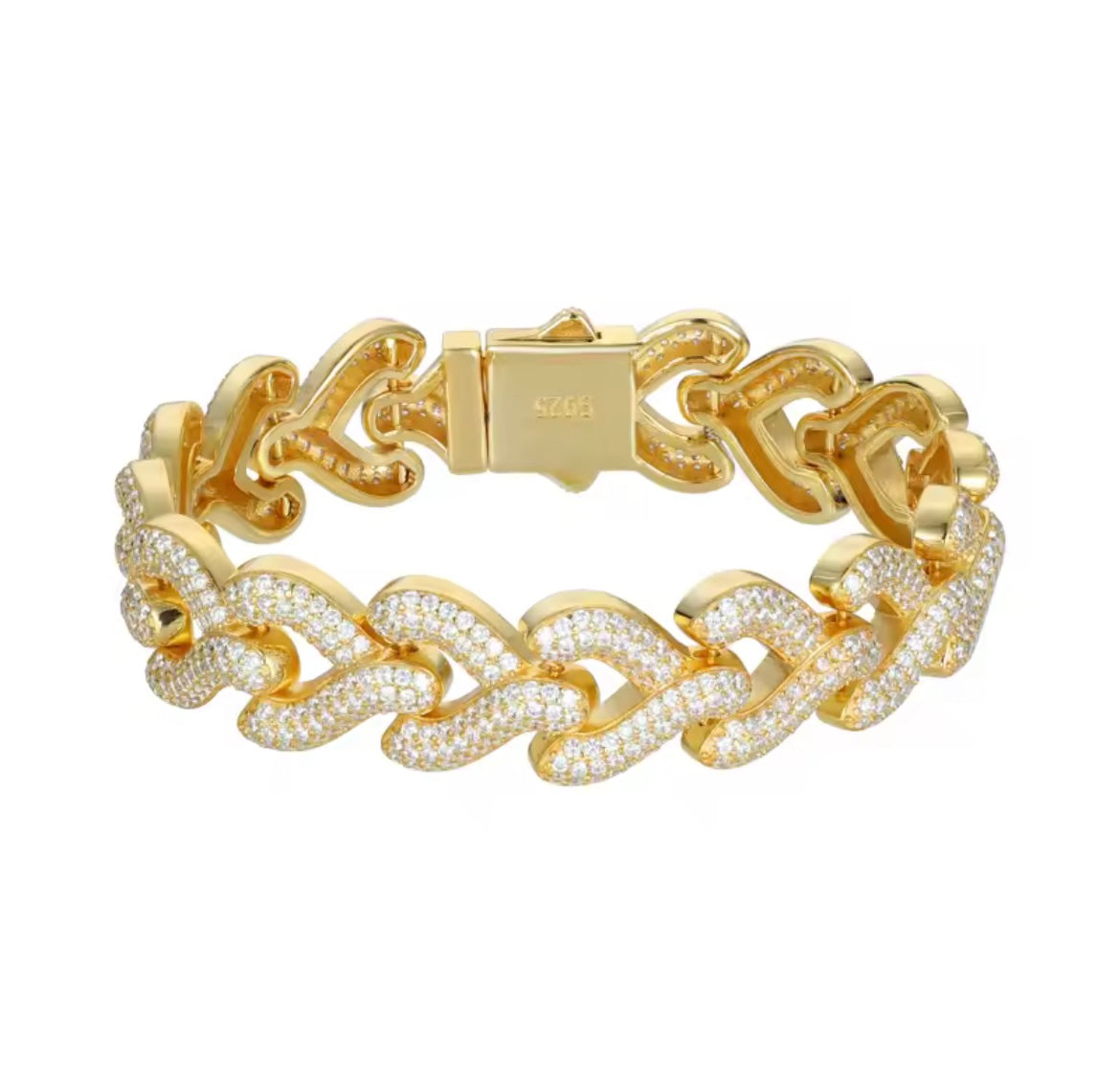 Fish Bone Link Bracelet