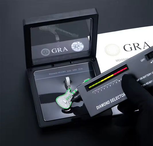 Glowing Guitar Pendant