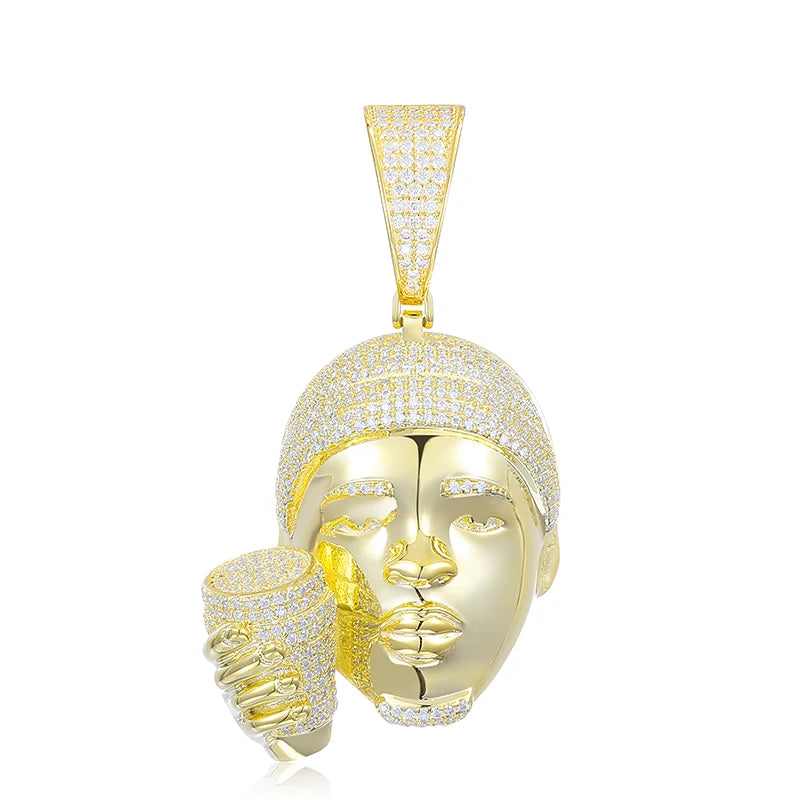 Double Cupped Head Pendant