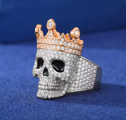 Crown Skull Ring