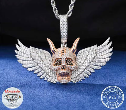 Skull Wing Pendant