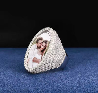 Custom Personalized Photo Ring