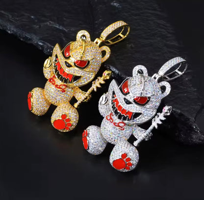 Wizard Violent Bear Pendant