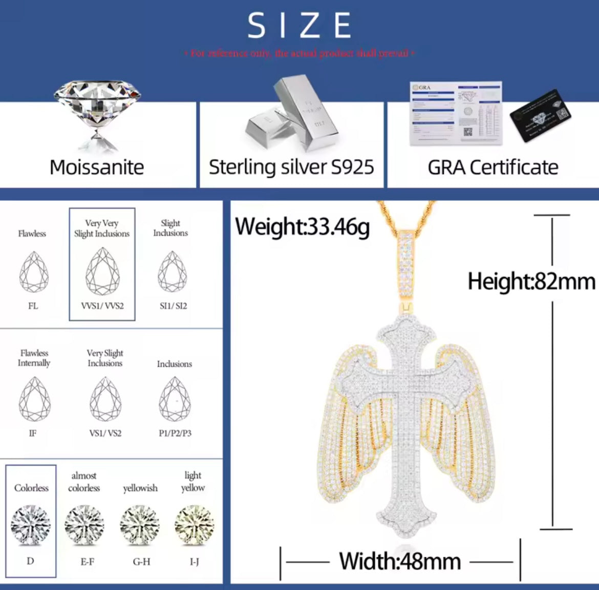 Winged Cross Pendant