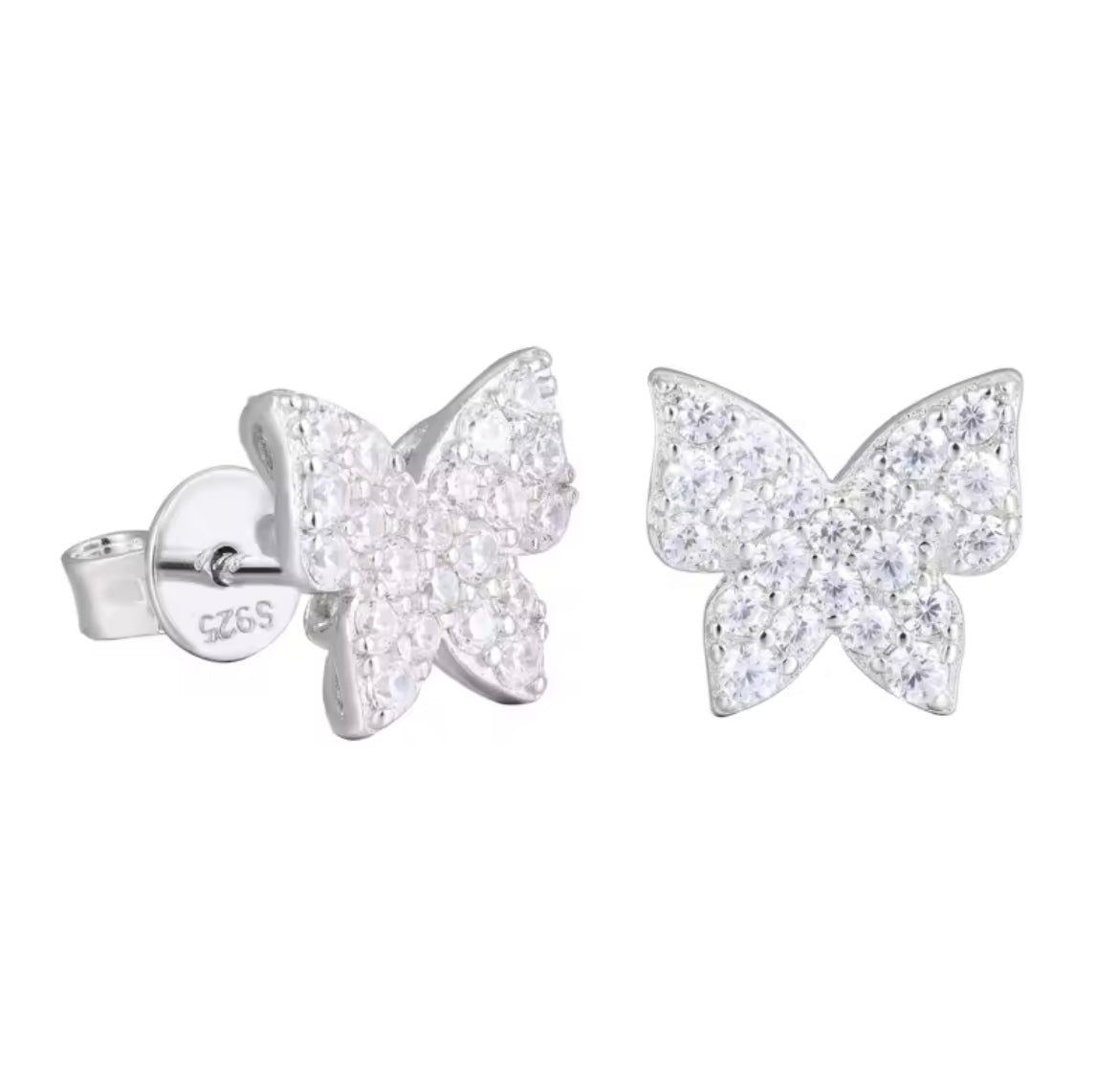 Mini Butterfly Stud Earrings