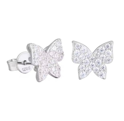 Mini Butterfly Stud Earrings