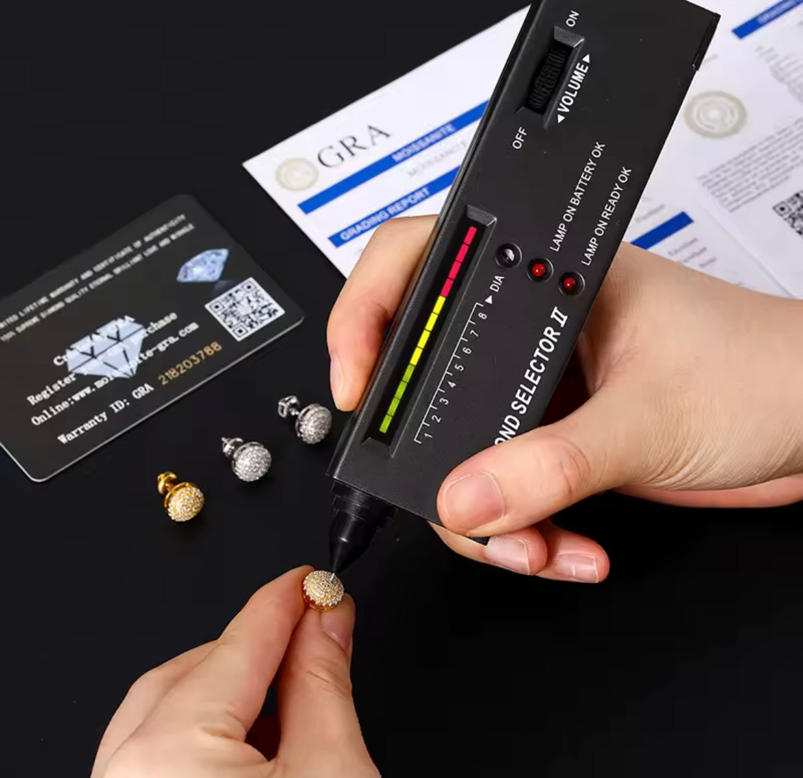 Square Stud Earrings