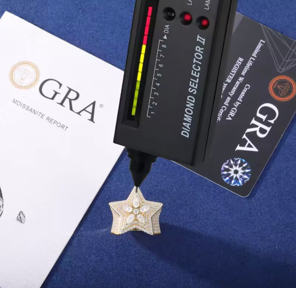 Star Ring Pear Cut Ring