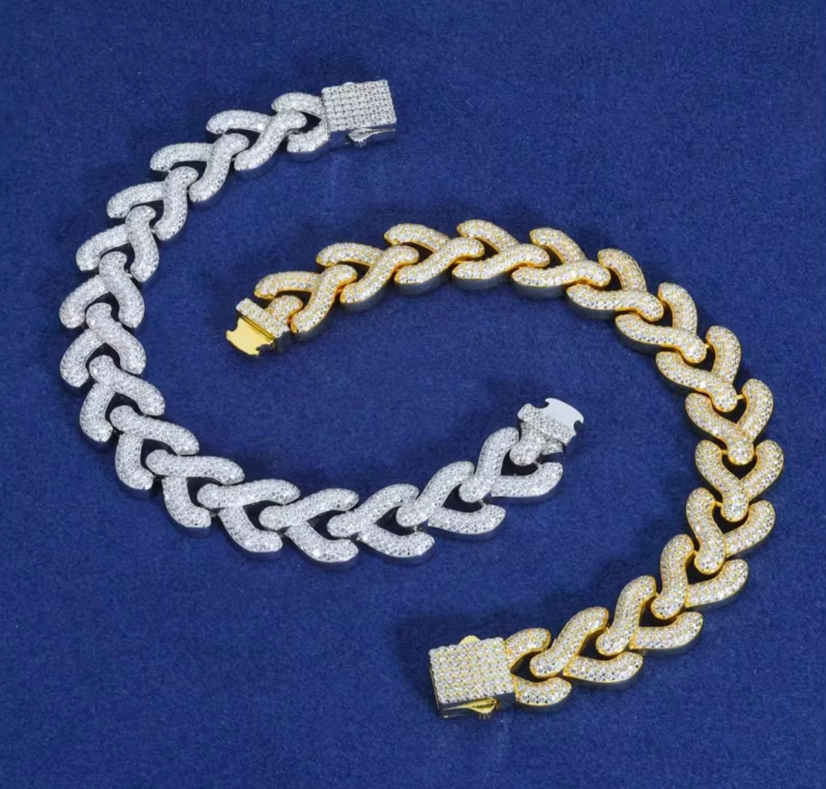 Fish Bone Link Bracelet