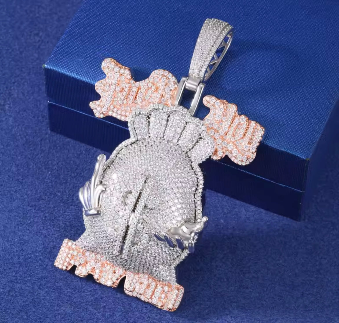 Money Bag F You Pay Me Pendant