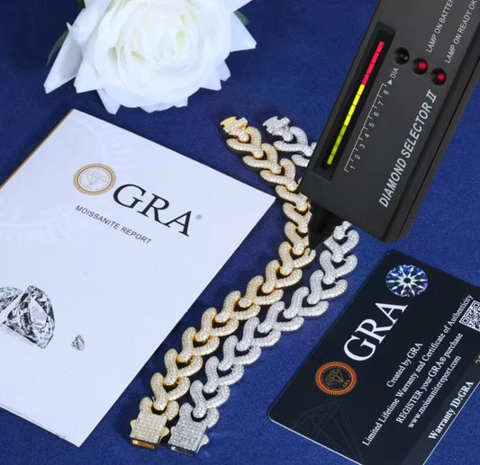 Fish Bone Link Bracelet