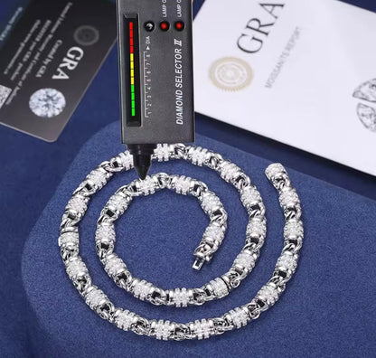 Iced Out Circled Chain