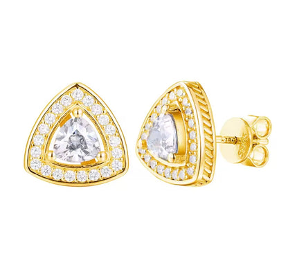 Triangle Stud Earrings