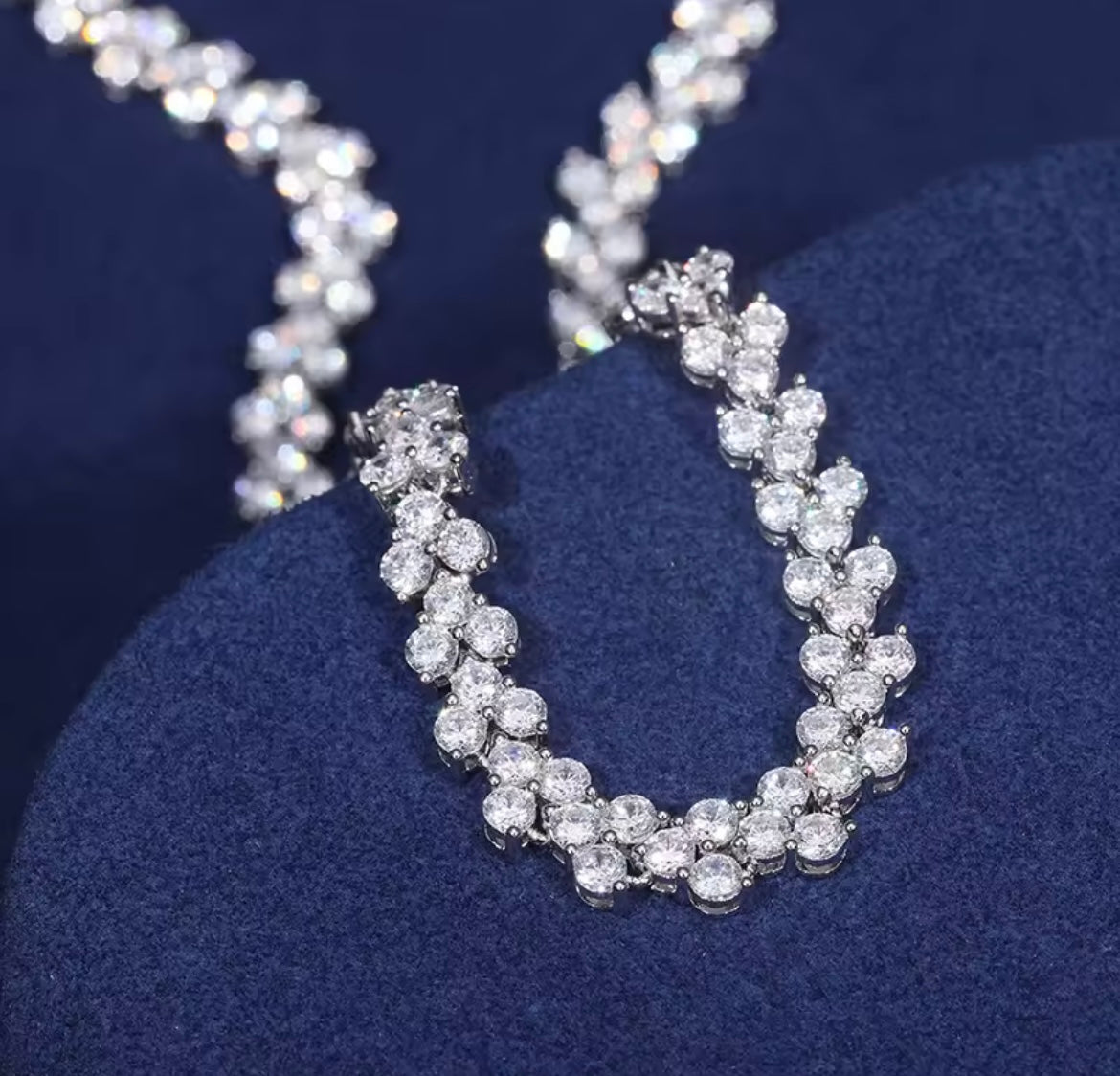 Choker Tennis Chain/Bracelet