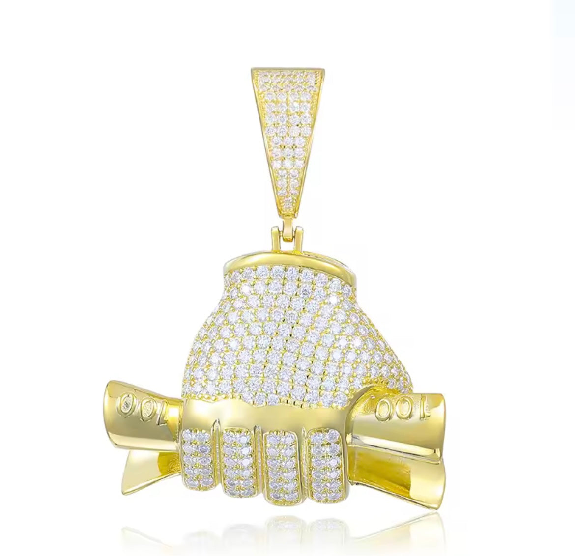 Fisted Dollar Pendant