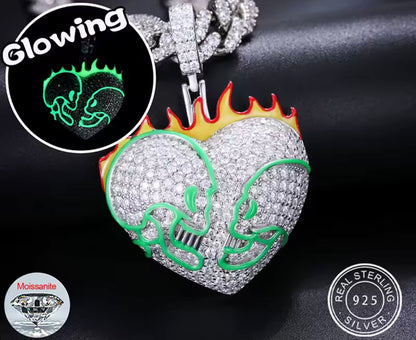 Glowing Heart Pendant
