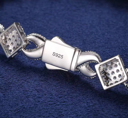 Square Cross Chain/Bracelet