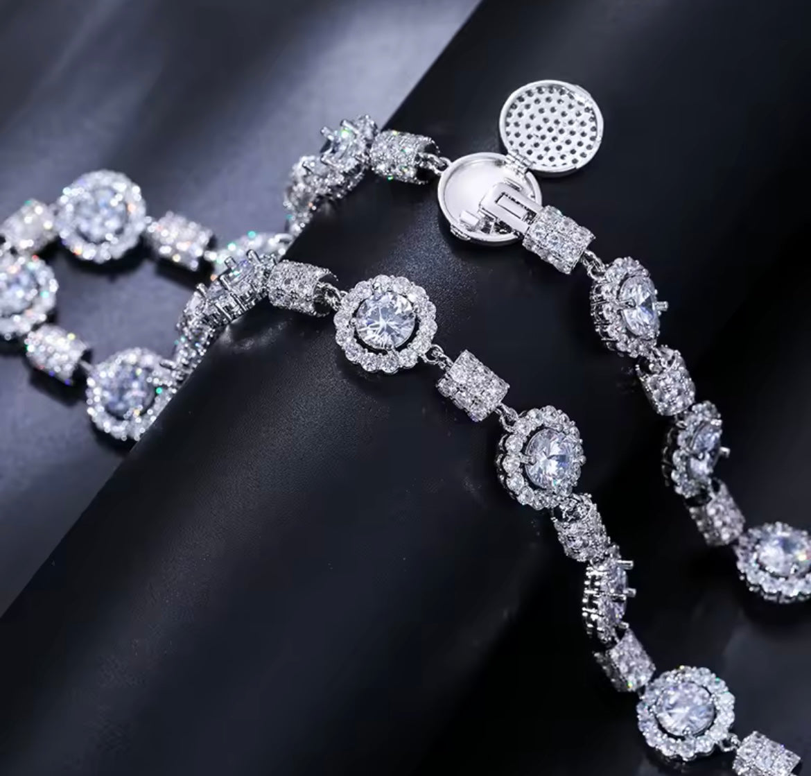 Round Sparkling Chain/Bracelet