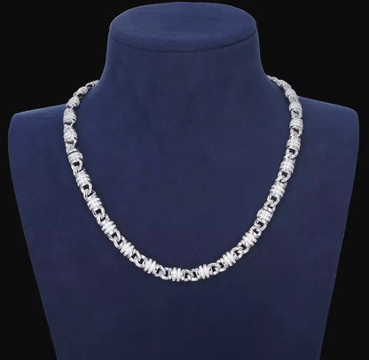 Iced Out Circled Chain