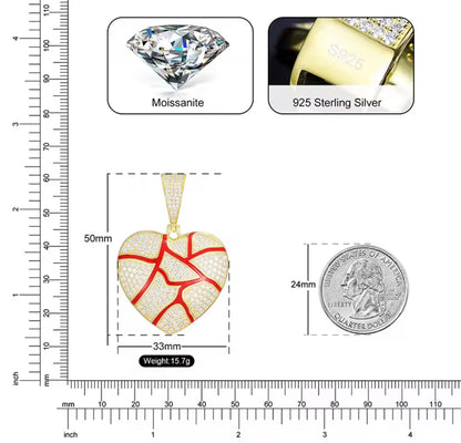 Broken Heart Pendant