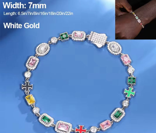 7MM/10MM Charm Chain/Bracelet