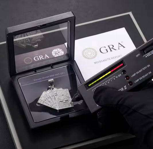 Lucky Poker Ace Of Spades Pendant