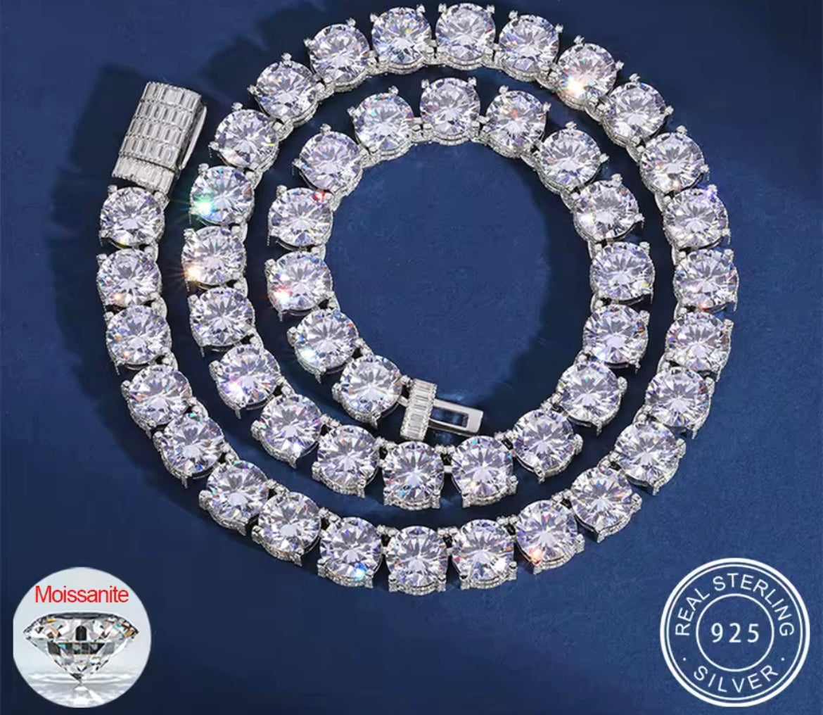 10MM Luxury Tennis Chain/Bracelet