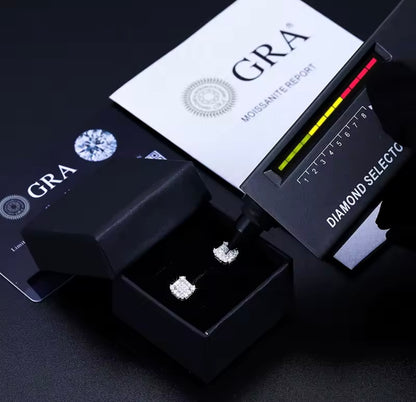 Square Stud Earrings