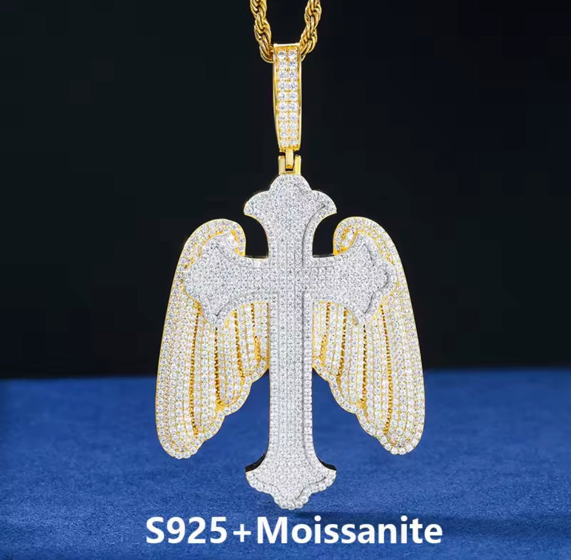 Winged Cross Pendant