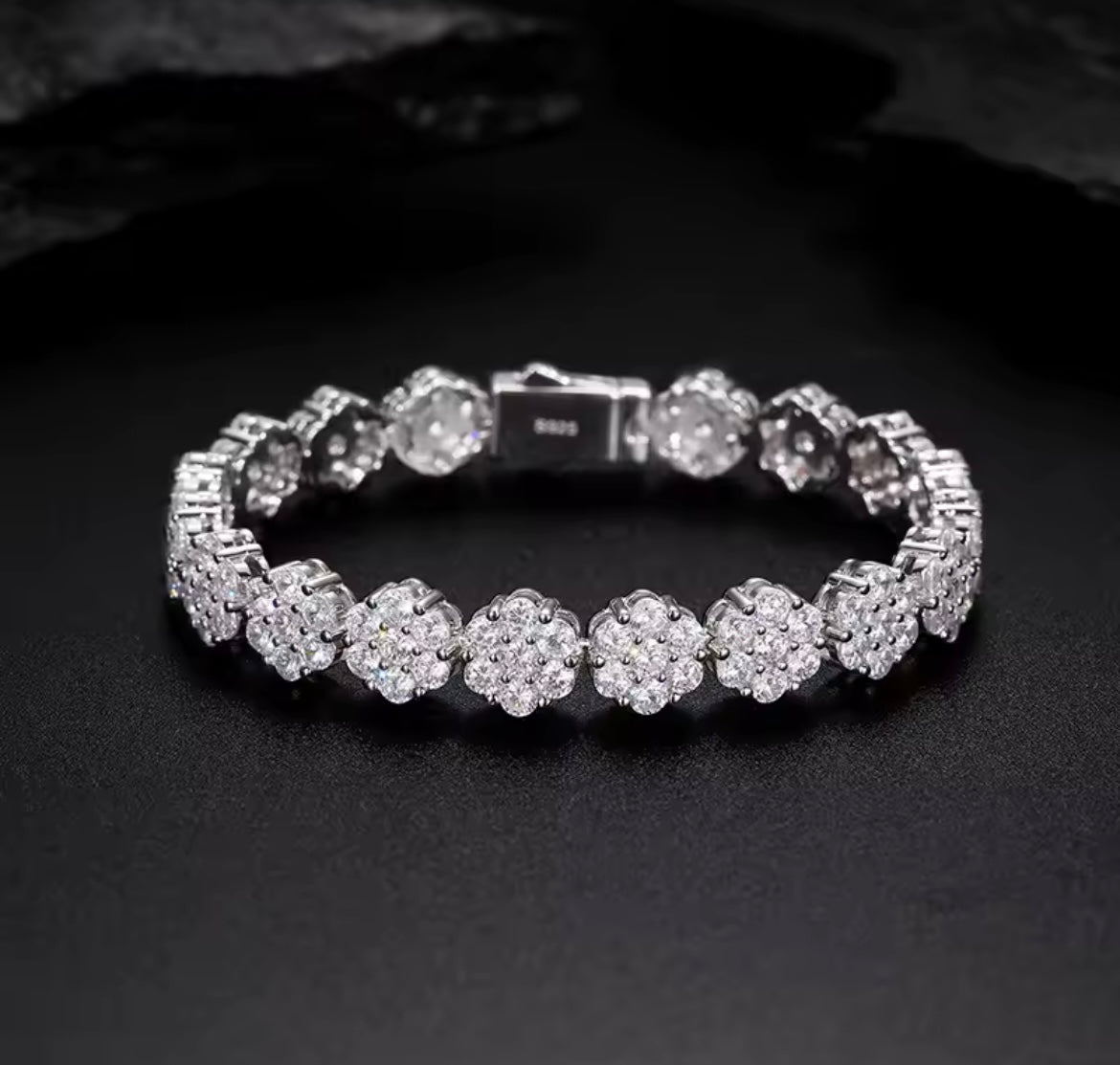 Flower Tennis Chain/Bracelet