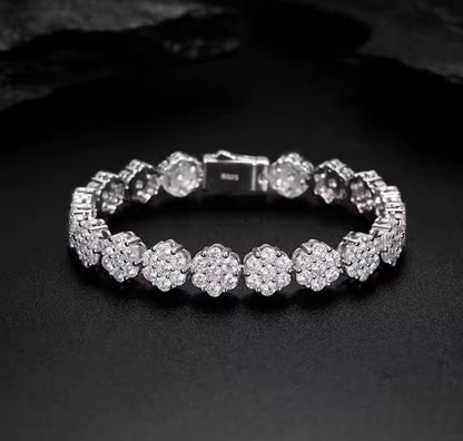 Flower Tennis Chain/Bracelet