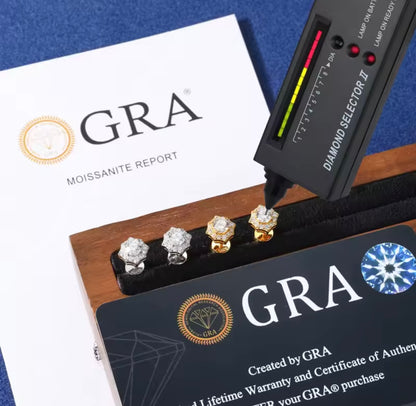 Eight-Pointed Star Earrings