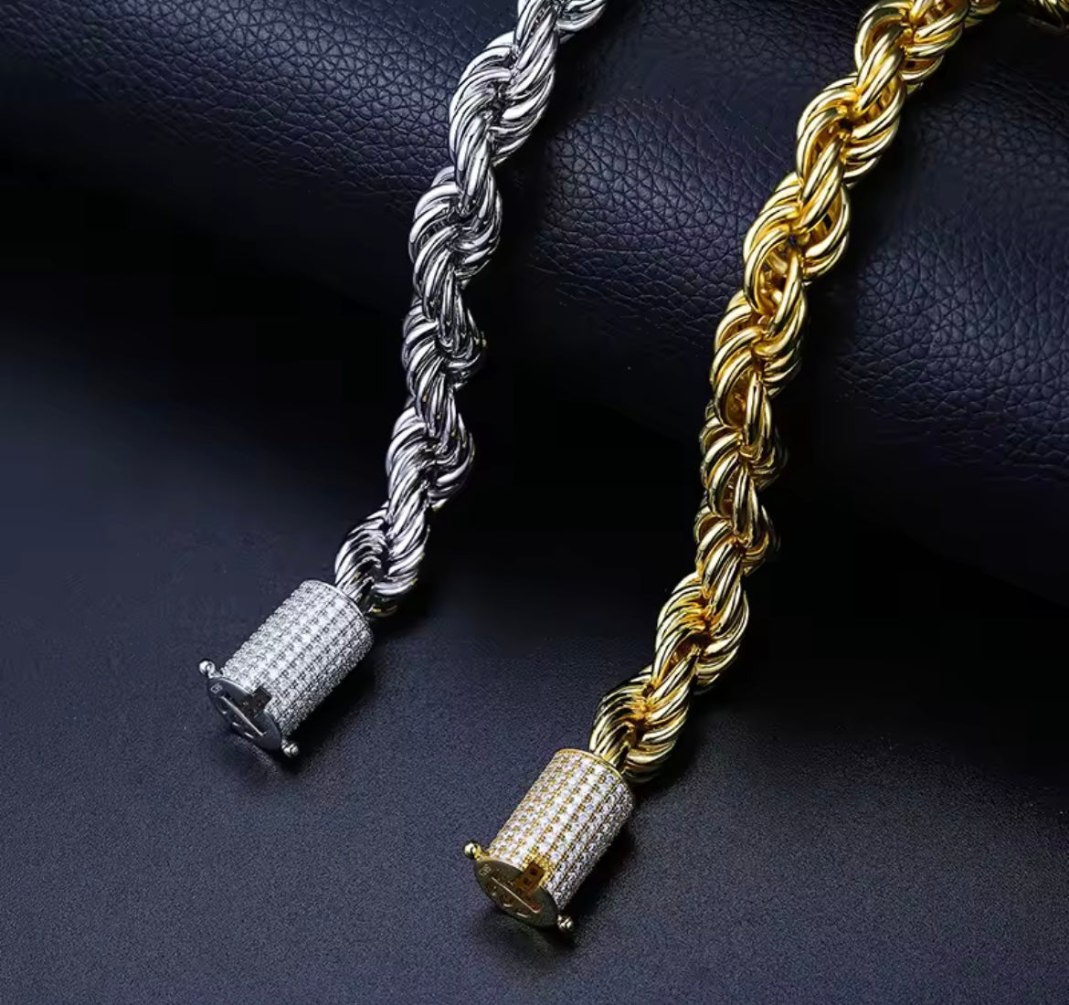 Classic Twisted Rope Chain/Bracelet