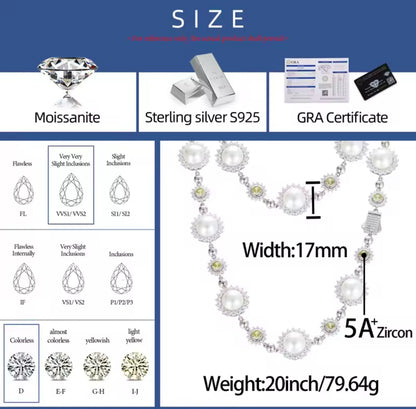 Pearl Sun Chain/Bracelet