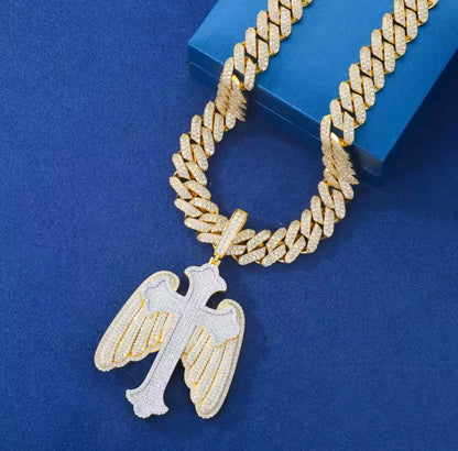Winged Cross Pendant