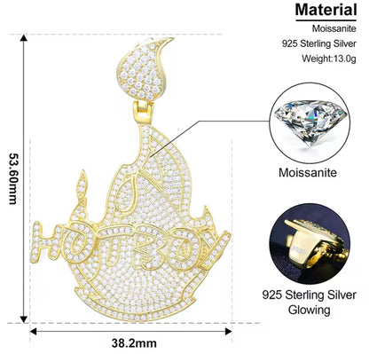 Hot Boy Flame Pendant