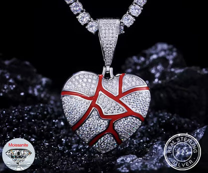 Broken Heart Pendant