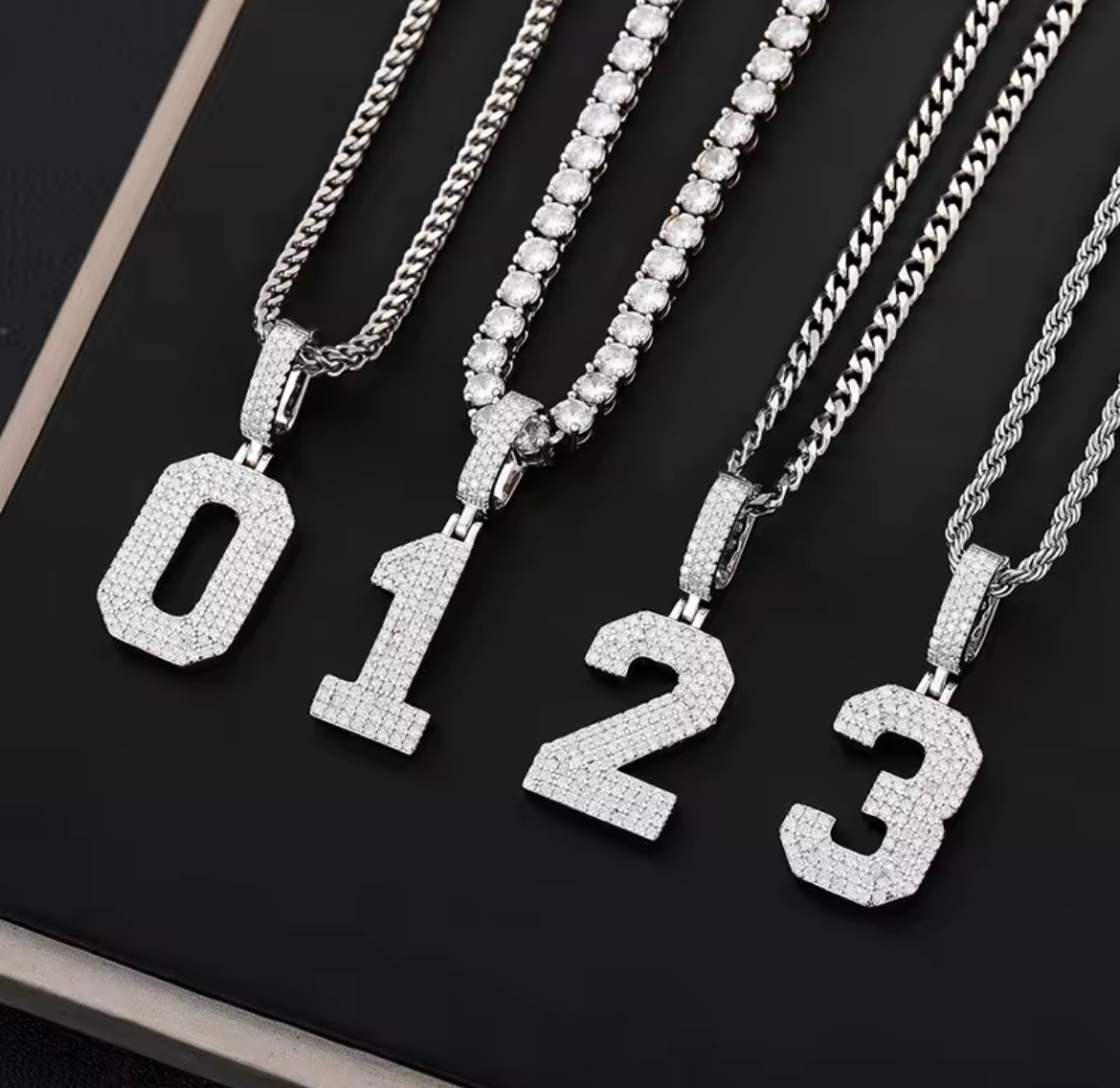 Lucky Number 0-9 Pendant