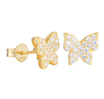 Mini Butterfly Stud Earrings
