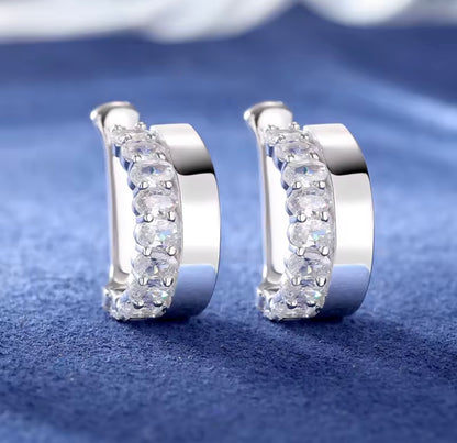 Ear Cuffs Silver Ear Clips