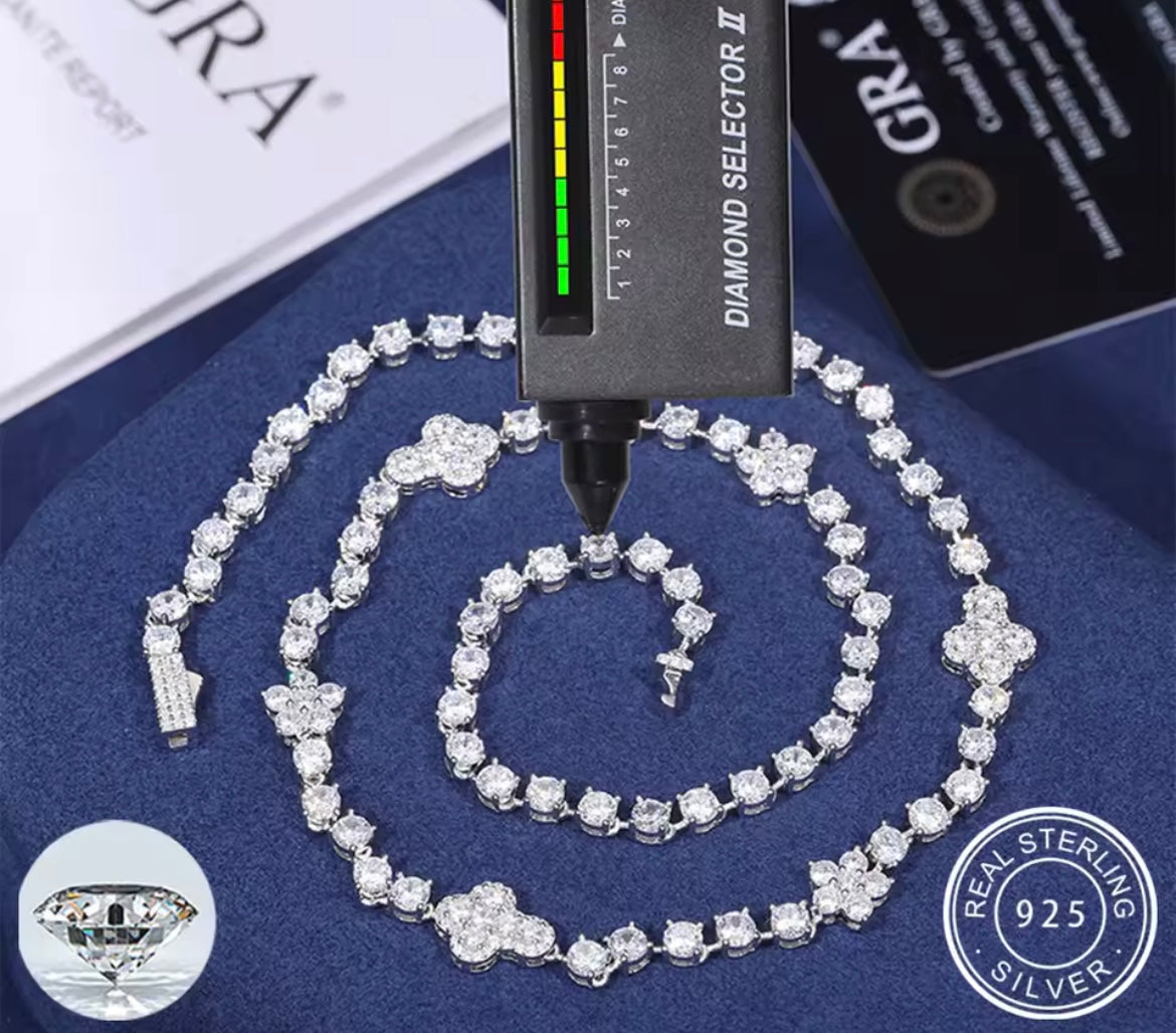 Cross Flower Design Chain