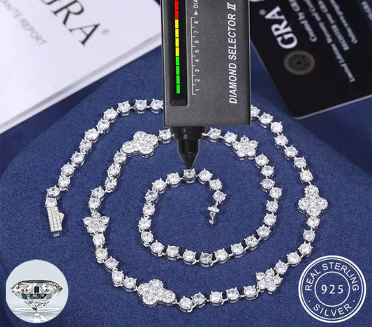 Cross Flower Design Chain