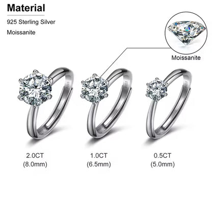 0.5-3CT Wedding Ring
