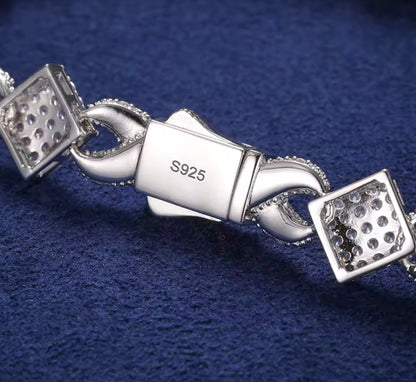 11MM Infinity Square Cuban Link Chain/Bracelet