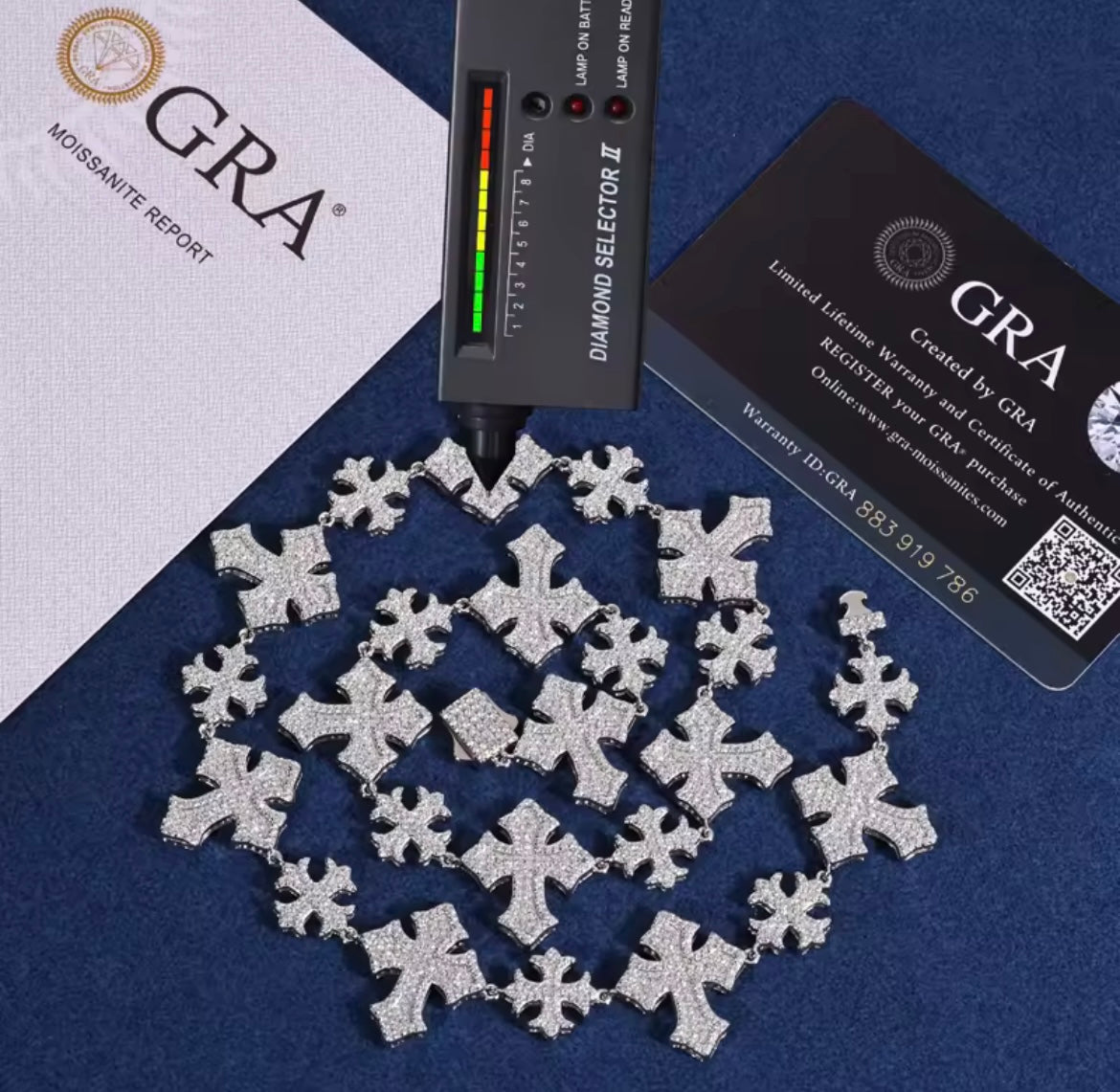 Maltese Cross Chain/Bracelet