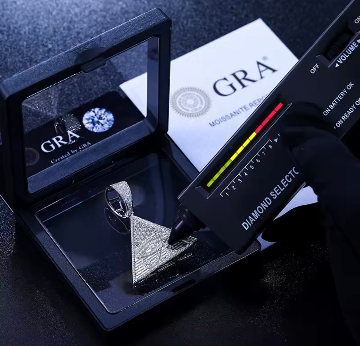 Egyptian Pyramid Eye Of Horus Pendant