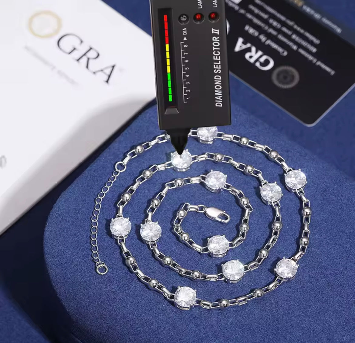 Light Luxury Inlaid Chain/Bracelet