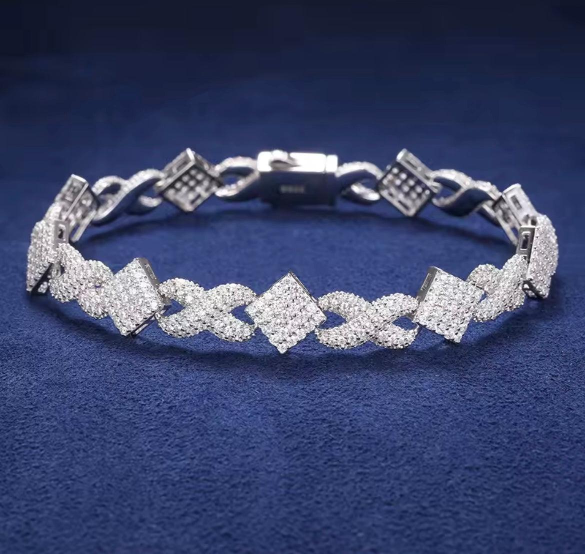 11MM Infinity Square Cuban Link Chain/Bracelet