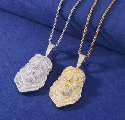 Religious Jesus Head Pendant